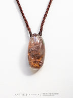 Macramé ketting Master Quartz III: Sjamanistisch