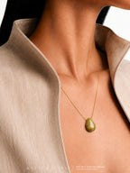Ketting met chalcedoon 