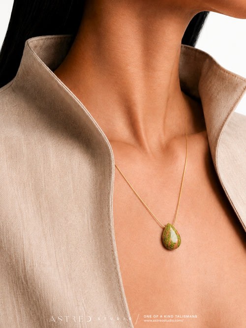 Collar Cadena con Unakita