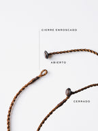 Collar Macrame Labradorita Onda I
