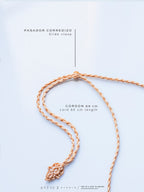 Collar Macrame Onix Cielo