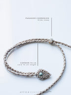 Macrame Labradorite Necklace XL 