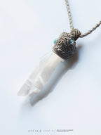 Macrame Labradorite Necklace XL 