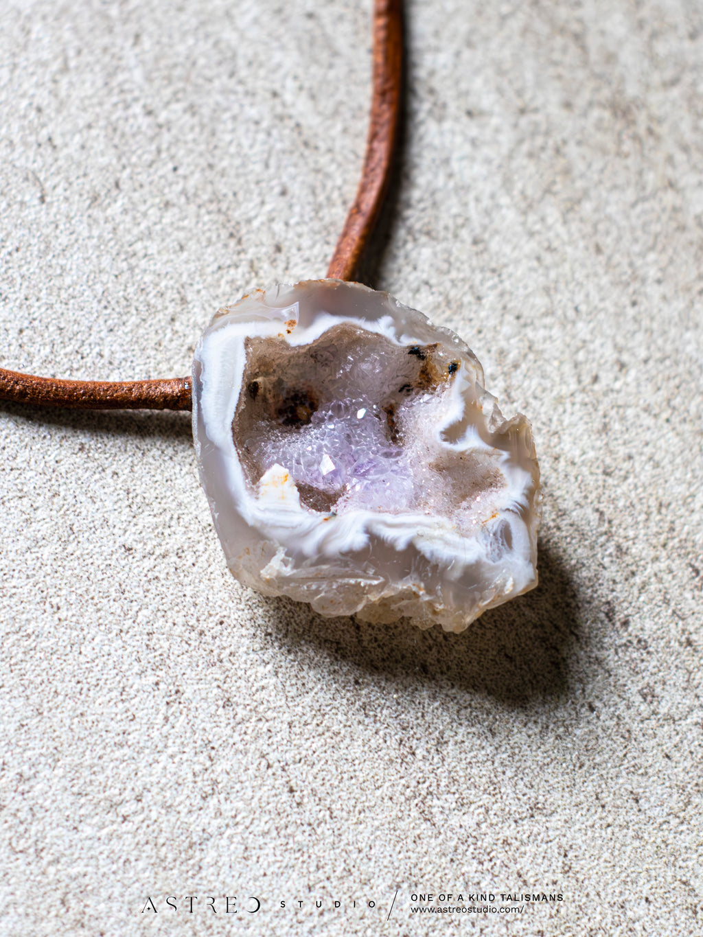 Collar Cuero Geodino