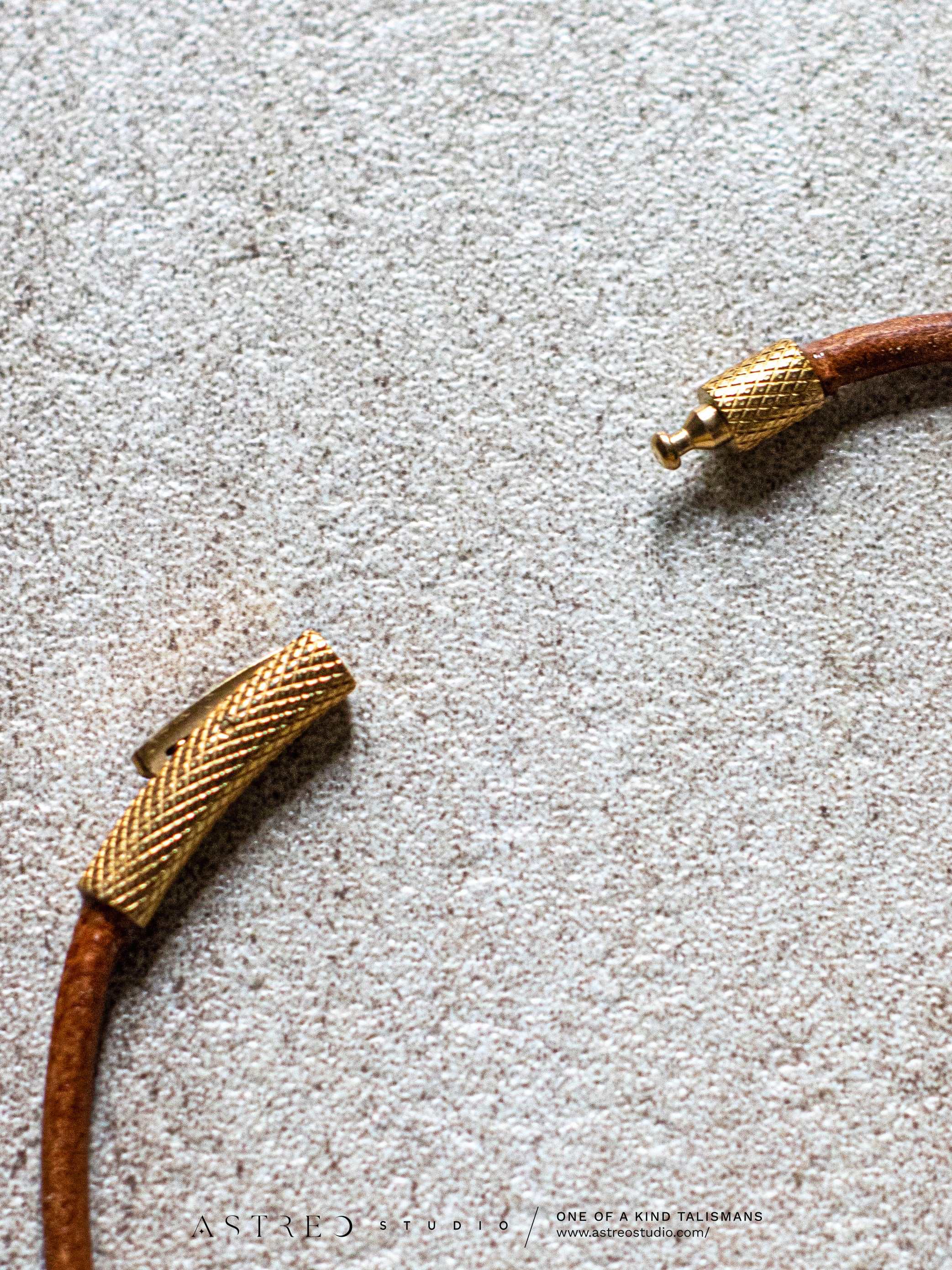 Collar Cuero Geodino