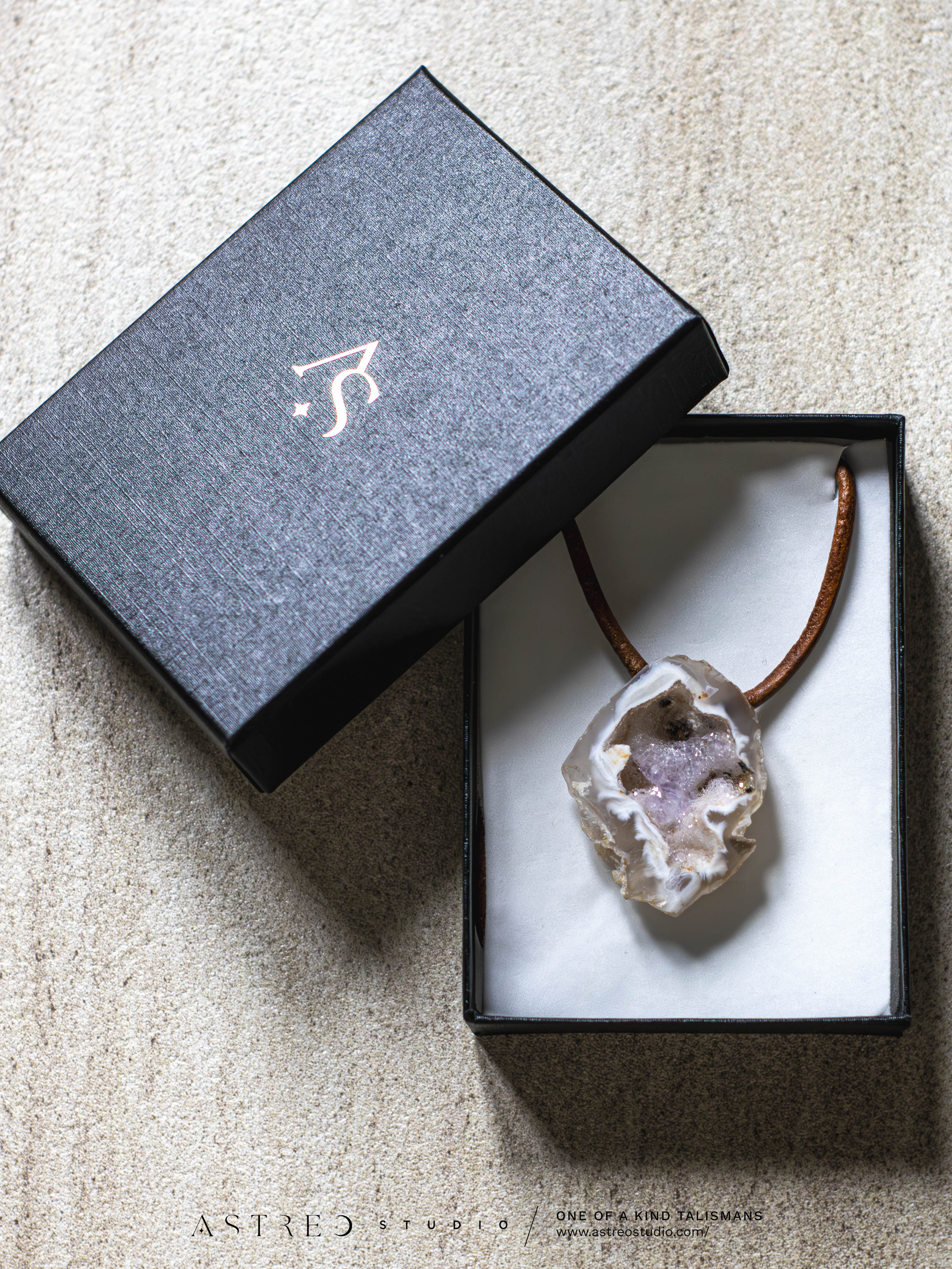 Collar Cuero Geodino