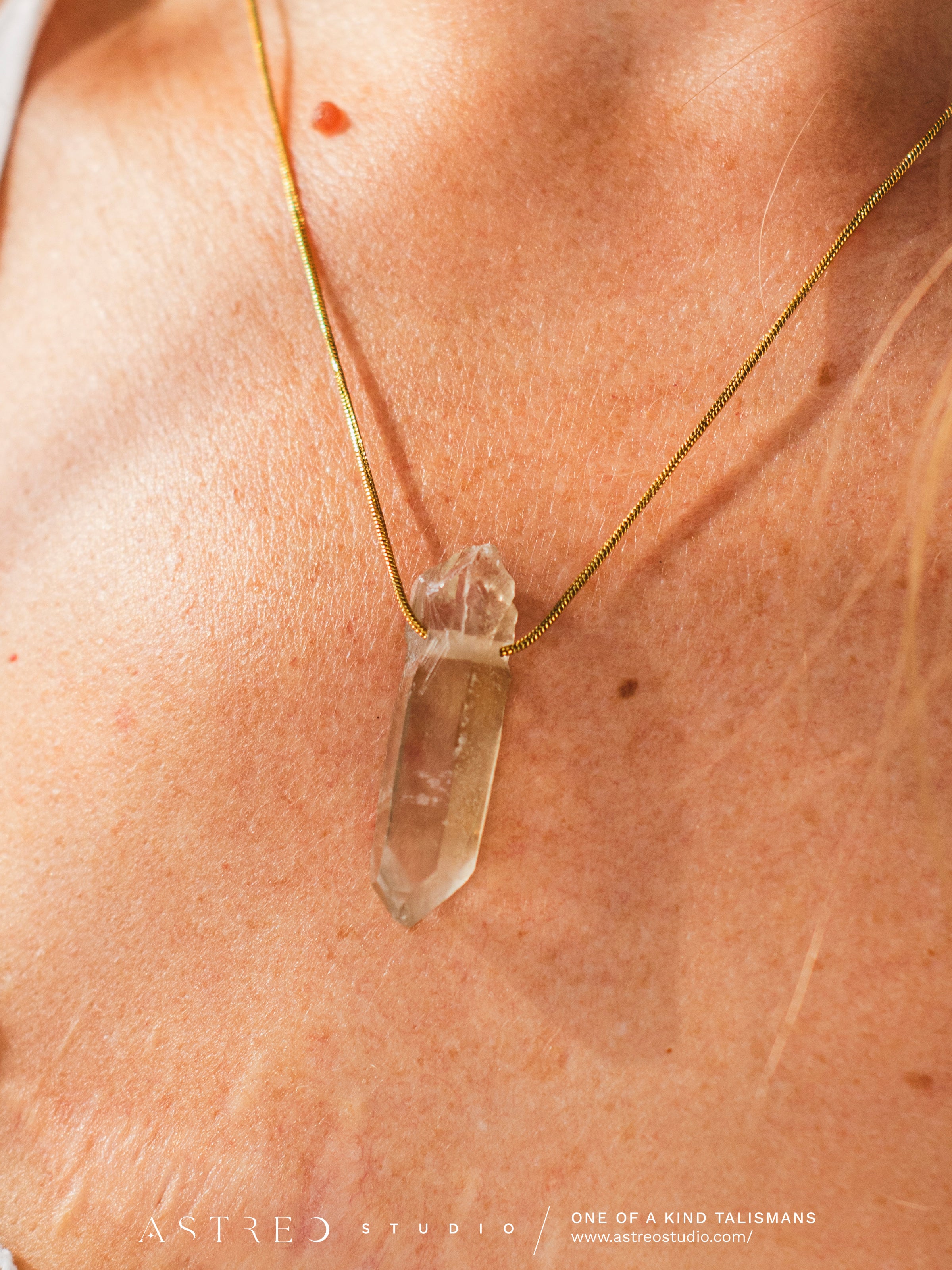 Collares Cadena con Cuarzo Citrino
