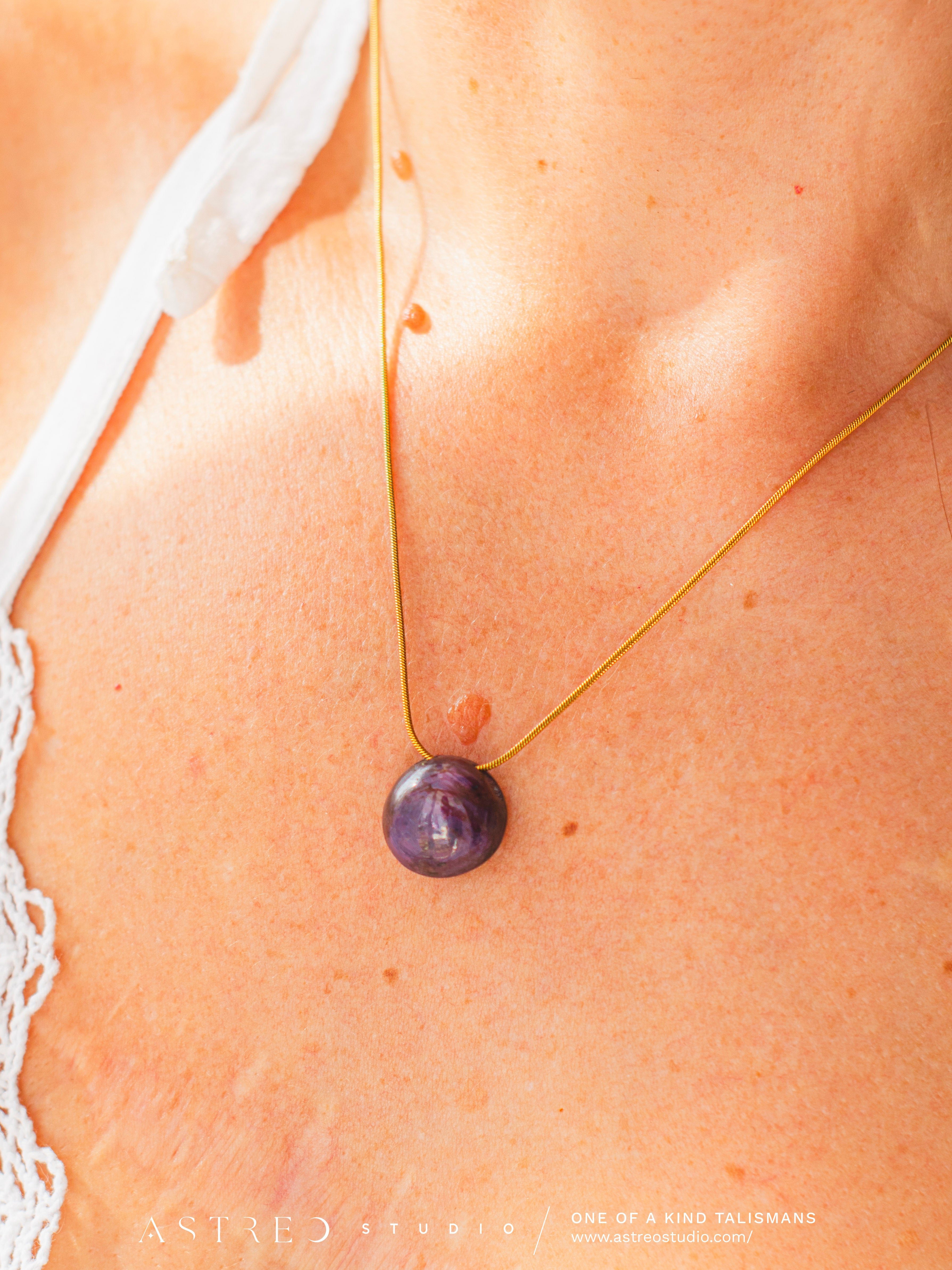 Collar Cadena con Rubi