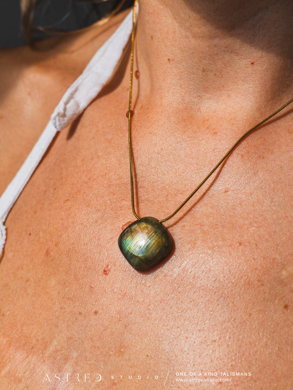 Collares Cadena con Labradorita