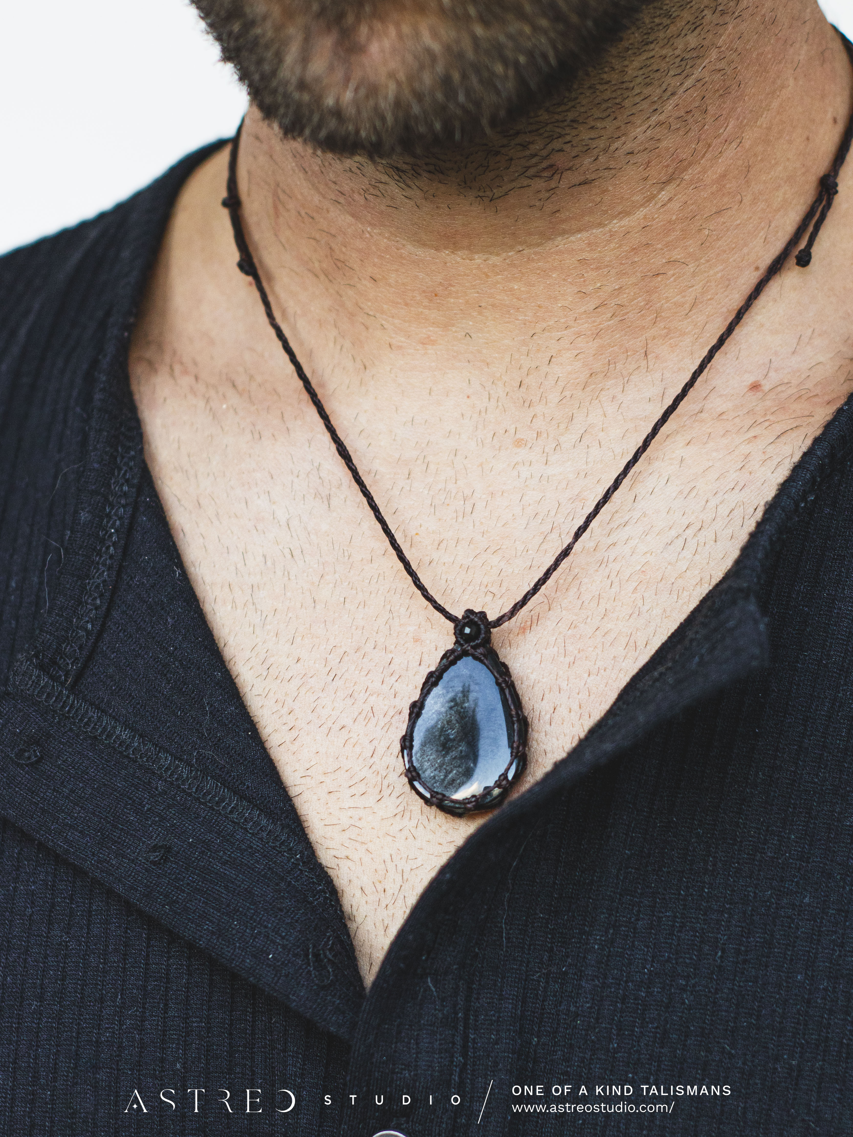 Collares Básicos Macrame Gemas Surtidas