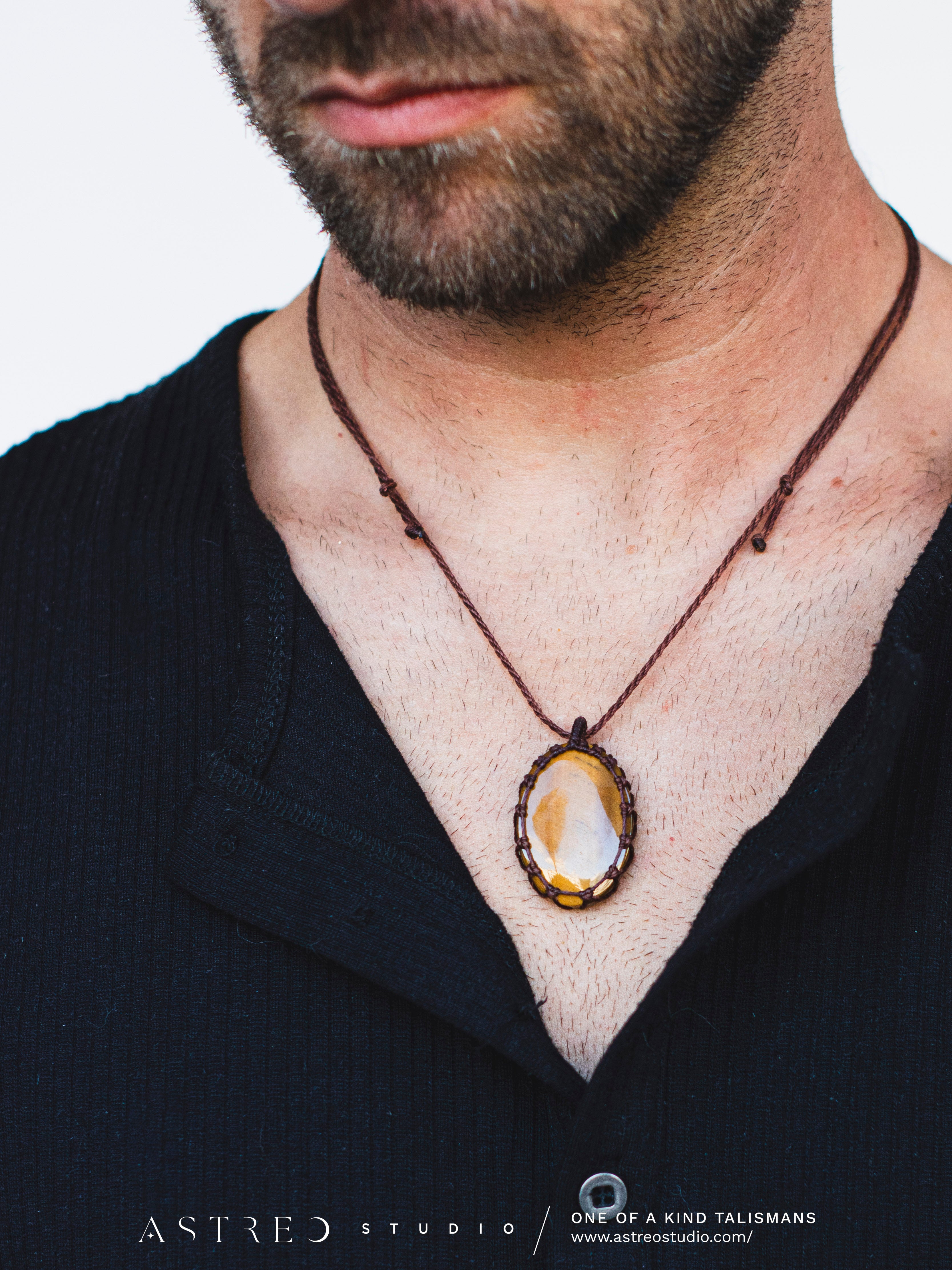 Collares Básicos Macrame Gemas Surtidas