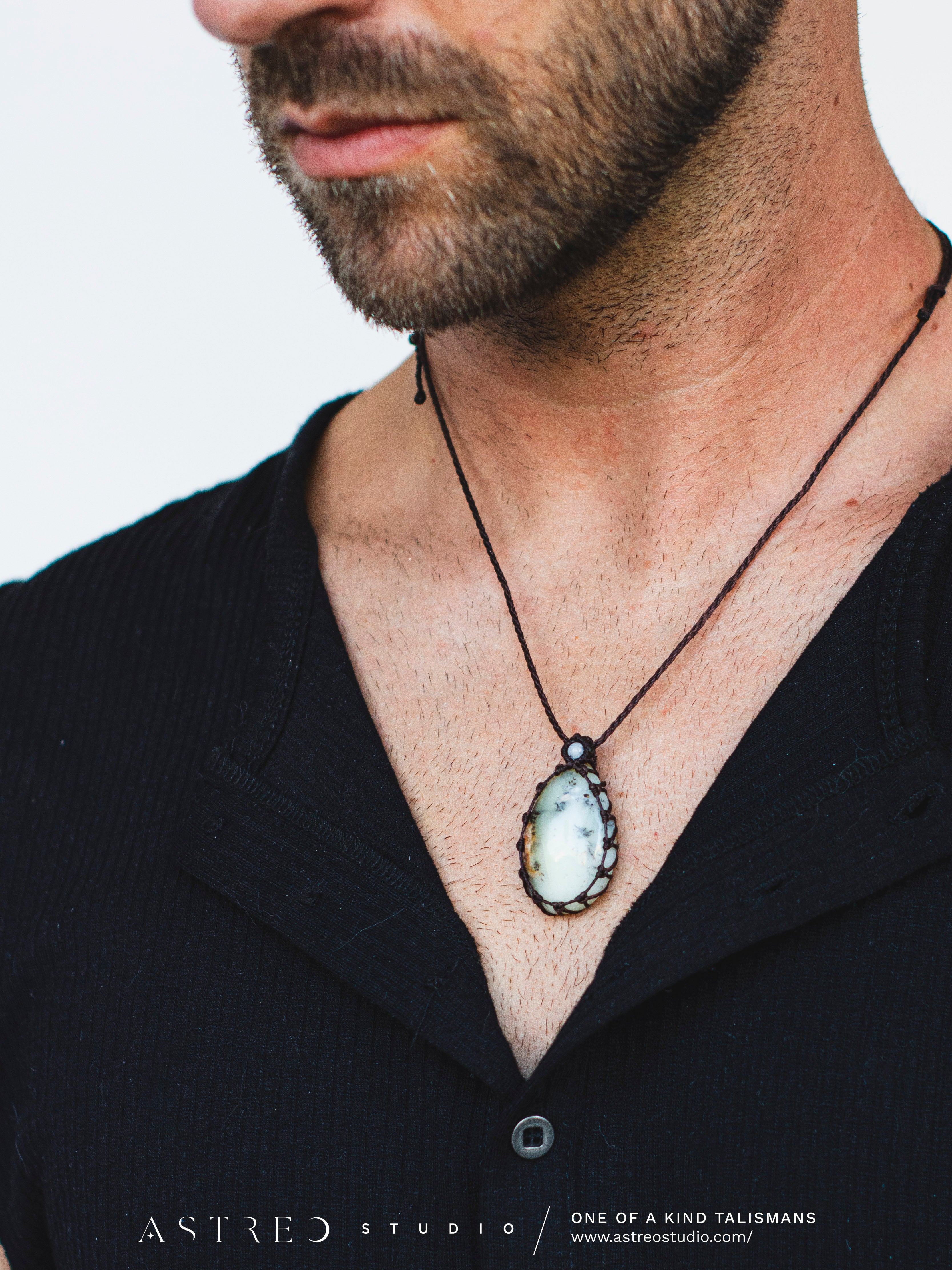 Collares Básicos Macrame Gemas Surtidas