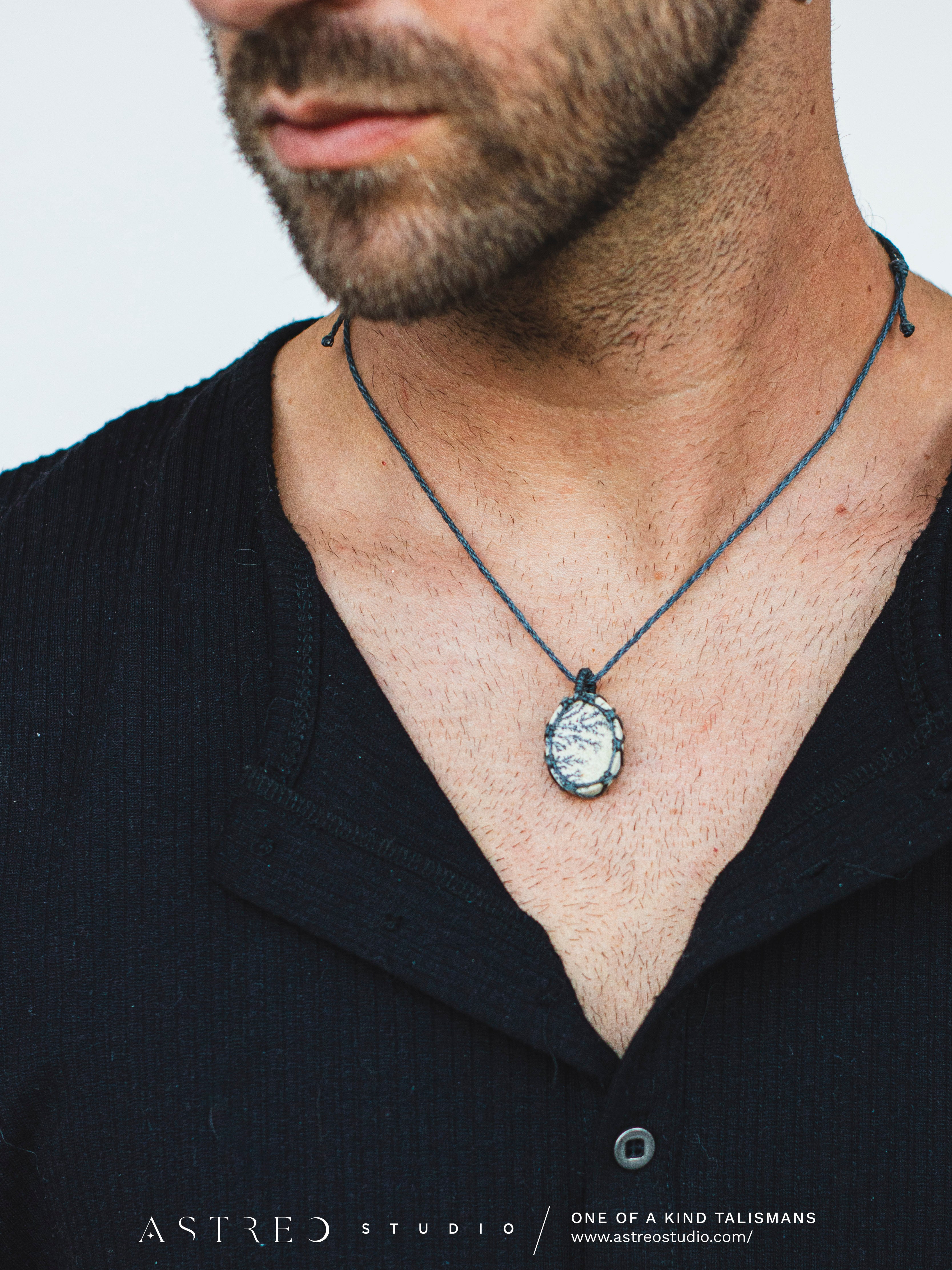 Collares Básicos Macrame Gemas Surtidas