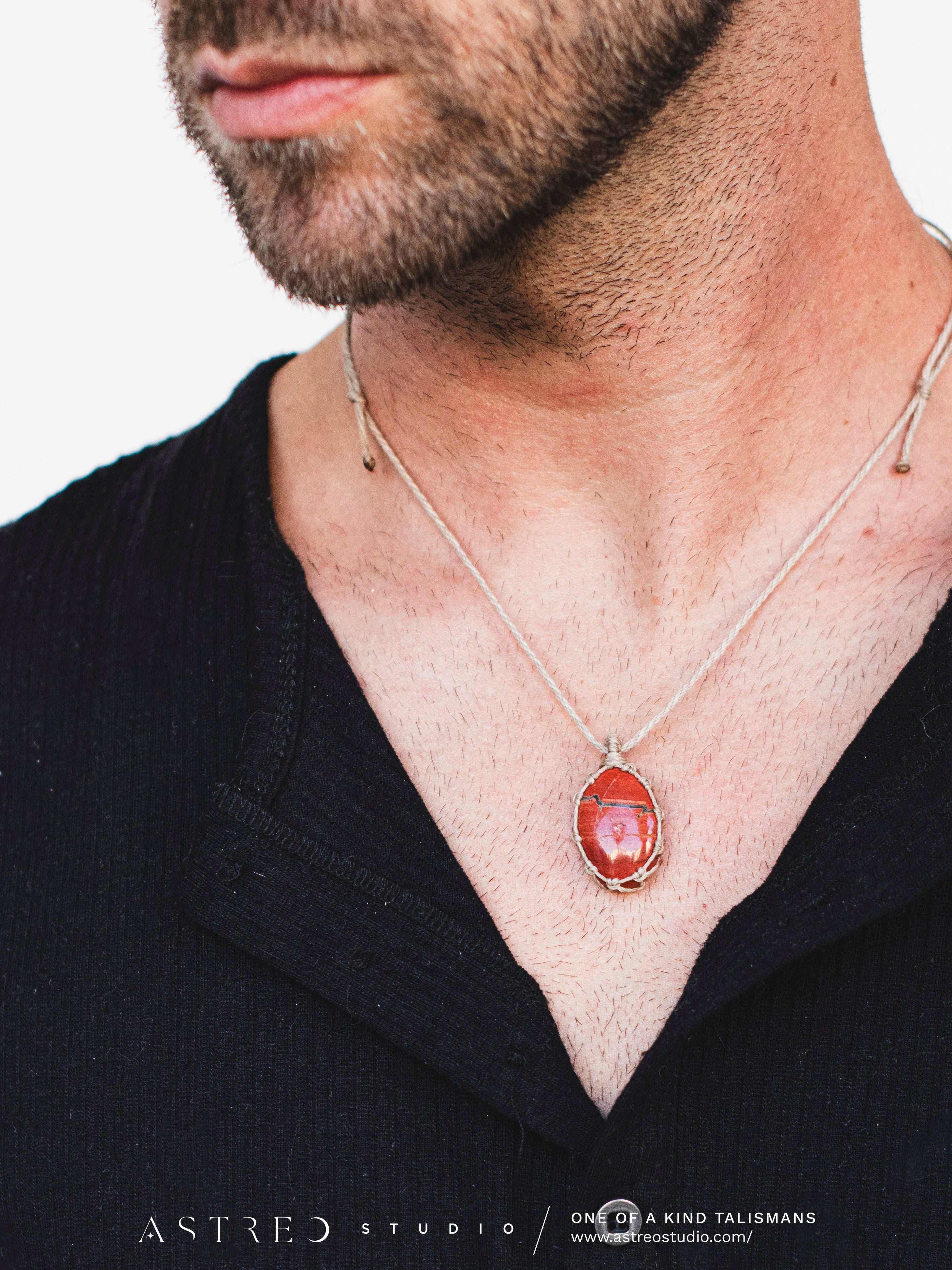 Collares Básicos Macrame Gemas Surtidas