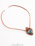 Macrame Labradorite Necklace XL 