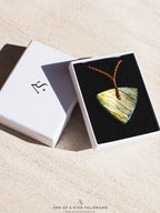 Macrame Labradorite Necklace XL 