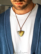 Macrame Labradorite Necklace XL 