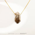 Citrine Quartz Chain Necklaces 