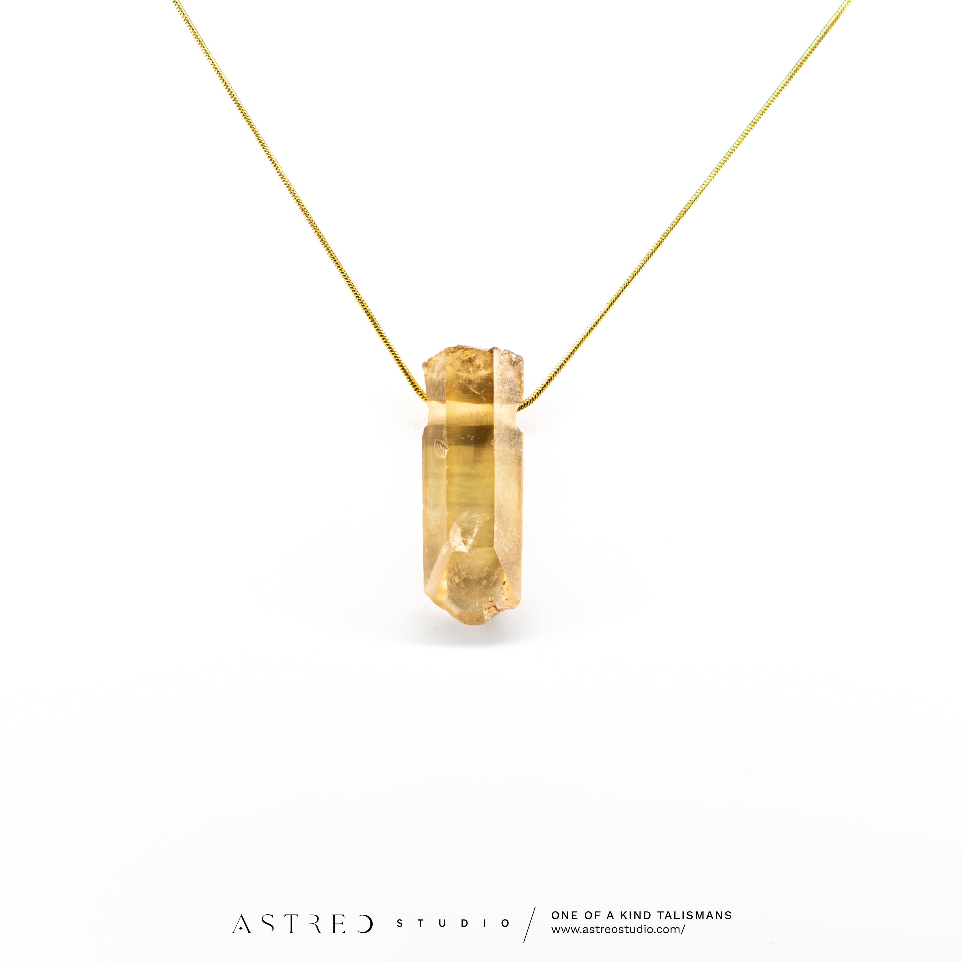 Collares Cadena con Cuarzo Citrino