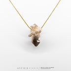 Citrine Quartz Chain Necklaces 