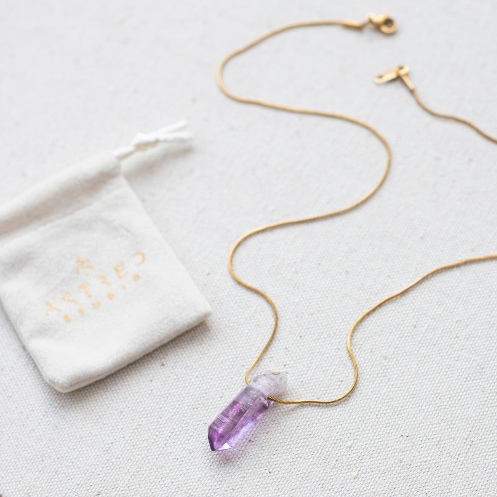 Collares Cadena con Amatista Veracruz