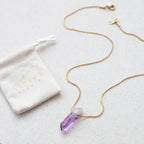 Collares Cadena con Amatista Veracruz