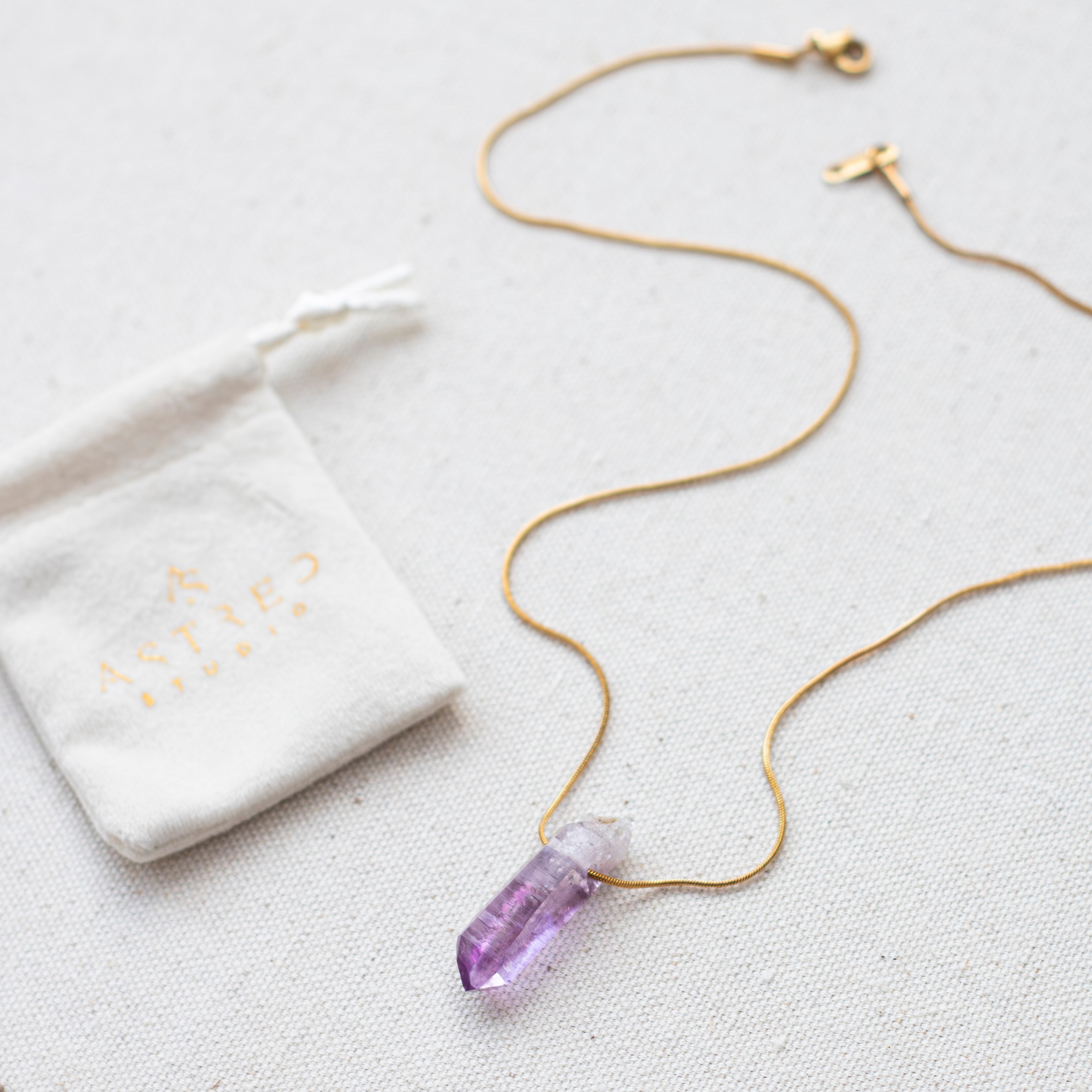 Collares Cadena con Amatista Veracruz