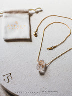 Assorted Quartz Chain Necklaces