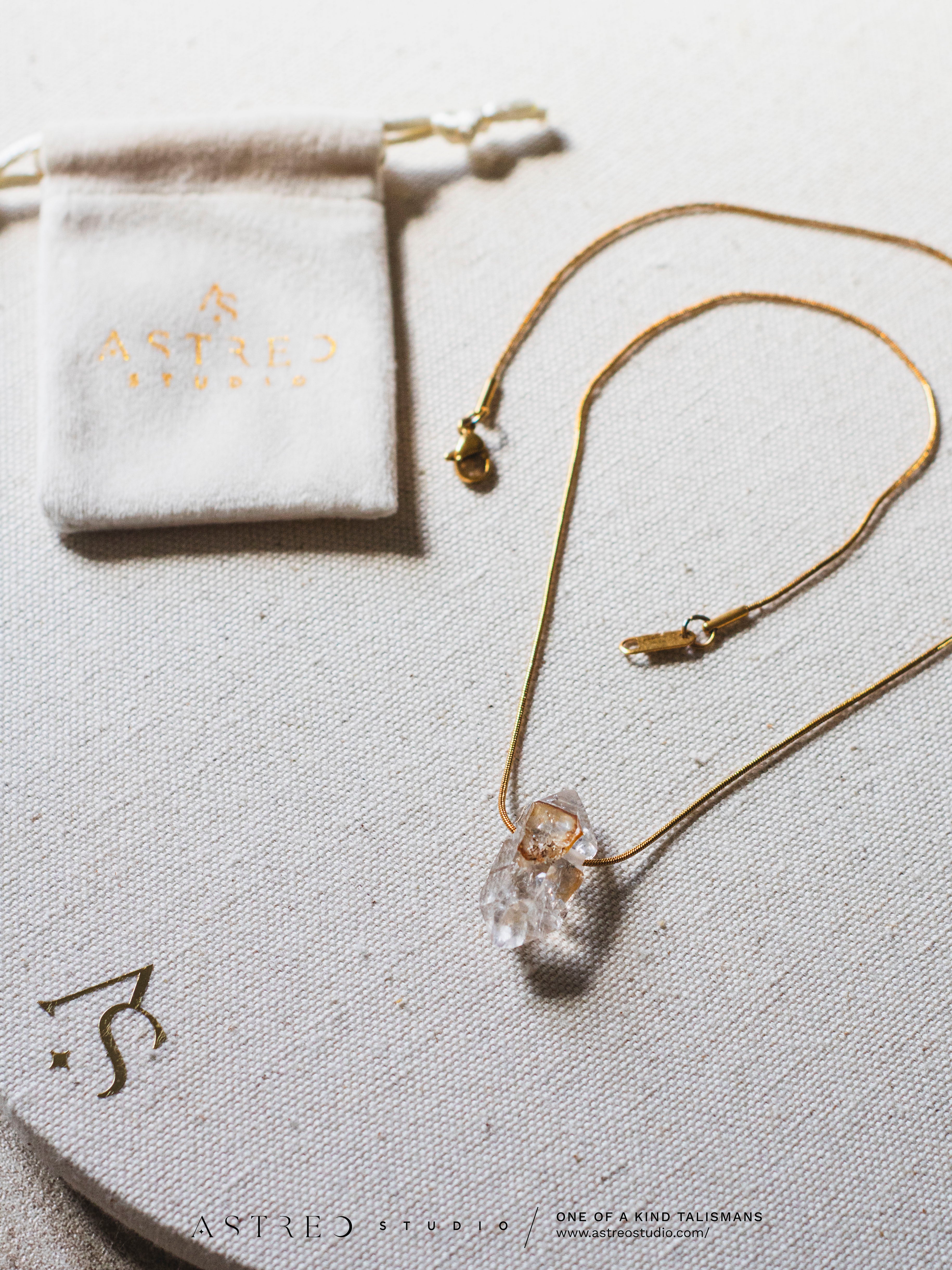 Collares Cadena con Cuarzo Surtidos