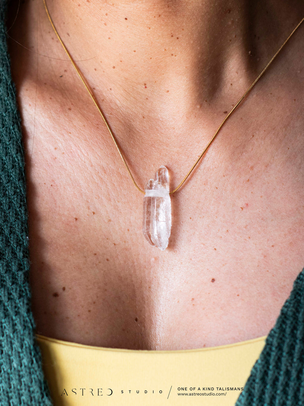 Assorted Quartz Chain Necklaces