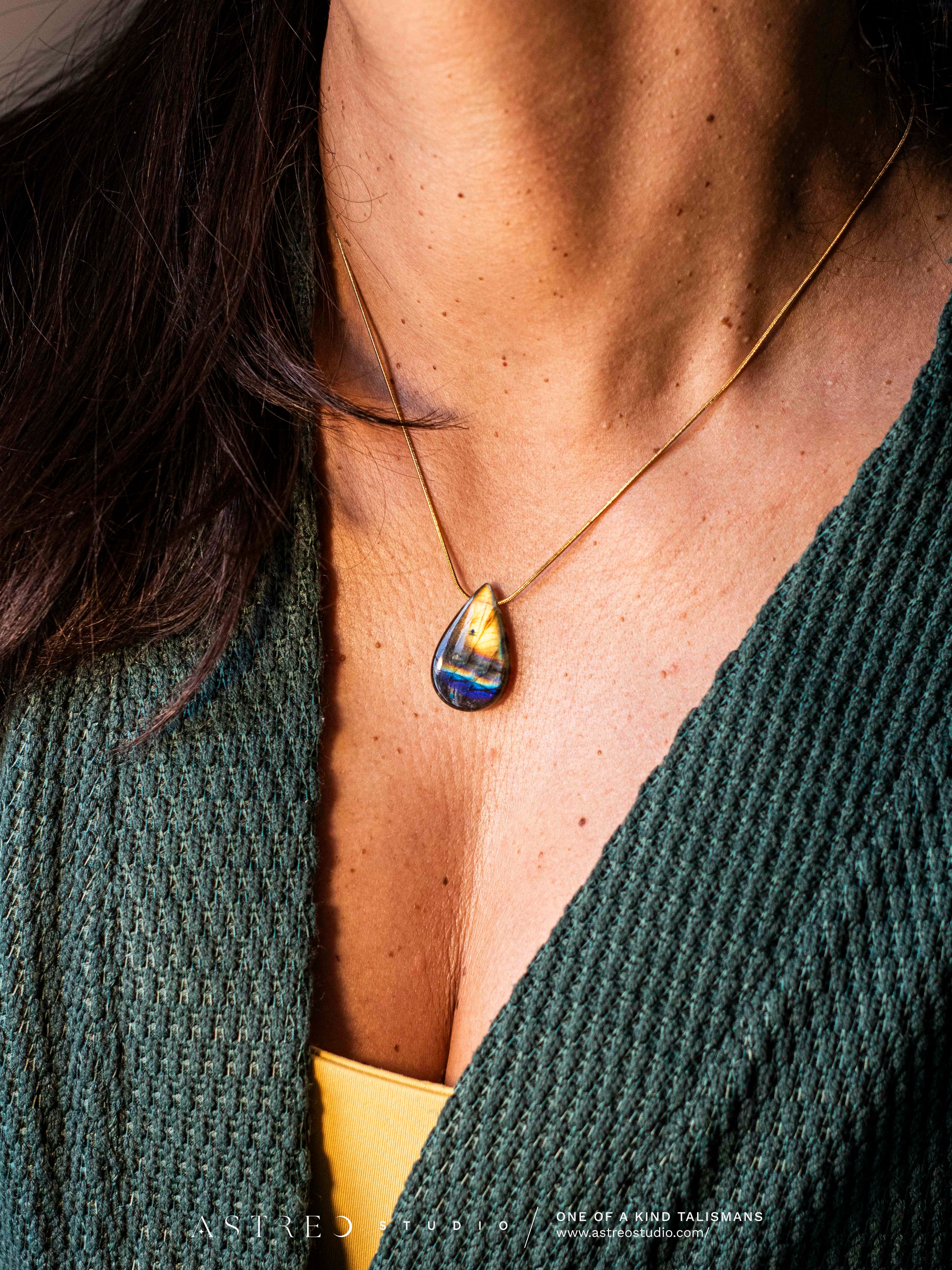 Collares Cadena con Labradorita