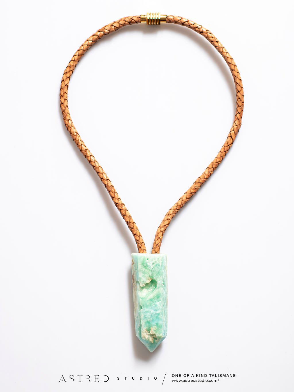 Macramé ketting Rozenkwarts A+++ en Maansteen 