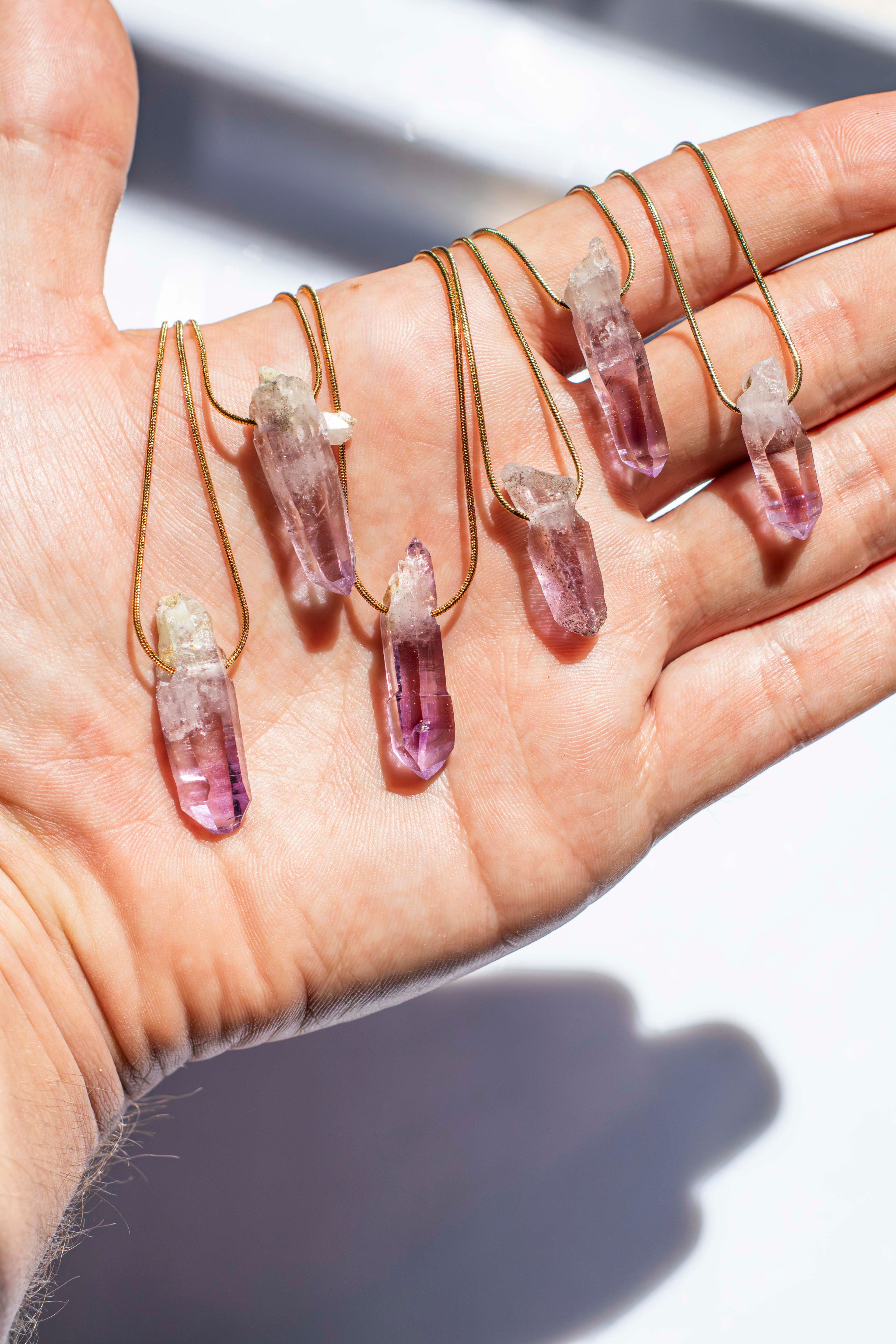 Collares Cadena con Amatista Veracruz