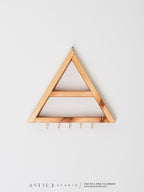 Estantería Altar Triangular para Minerales y Joyas: "Airis"