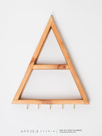 Estantería Altar Triangular para Minerales y Joyas: "Ventura"