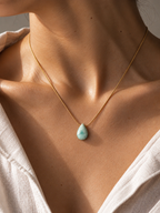 Collares Cadena con Larimar