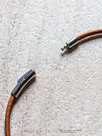 Macramé Labradoriet Ketting XL 