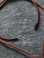 Collar Cuero Con Cuarzo Lemuriano