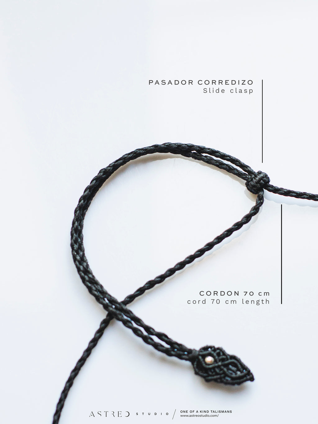 Macrame Apatite Necklace 