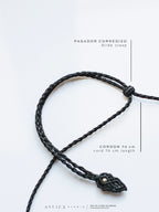 Macrame Apatite Necklace 