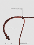 Collar Macrame Cuarzo Clorita y Amatista