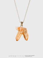 Super Optical Lemurian Quartz Chain Necklaces 