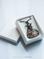 Labradorite Macrame Necklace 