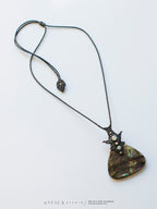 Labradorite Macrame Necklace 
