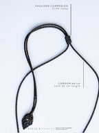 Labradorite Macrame Necklace 
