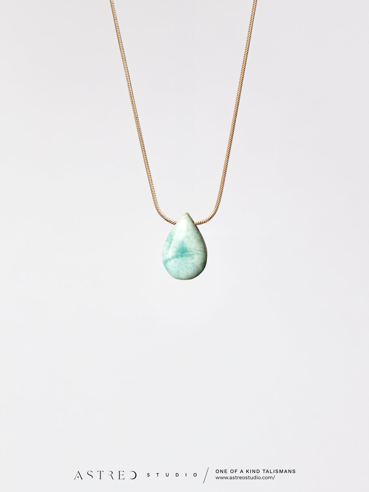 Larimar kettingen 
