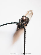 Smoky Quartz Macrame Necklace