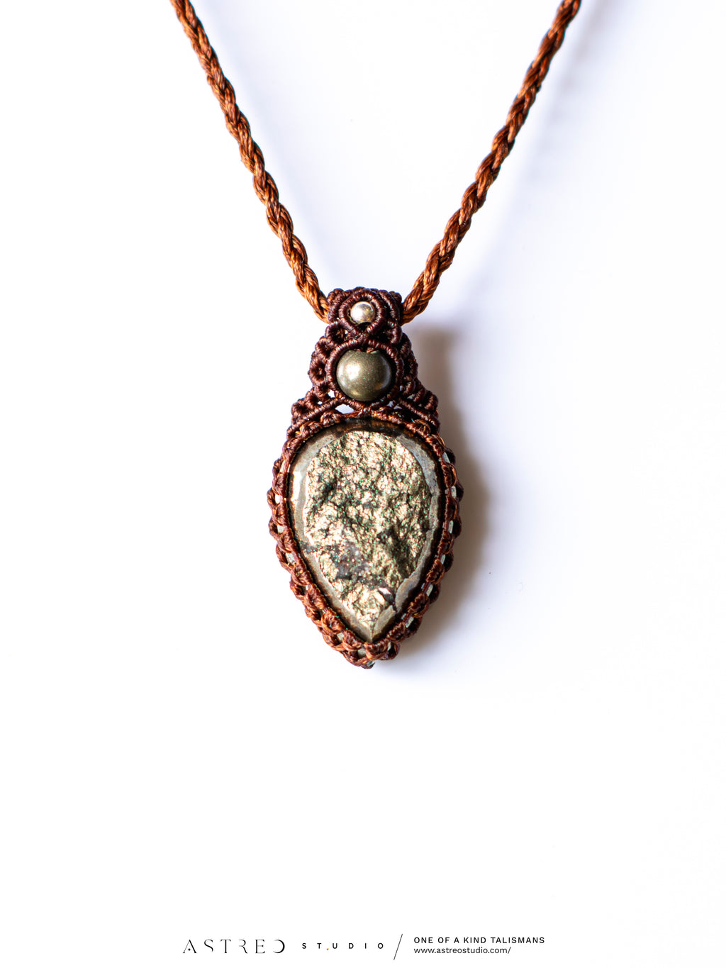 Collar Macrame Pirita Drusa