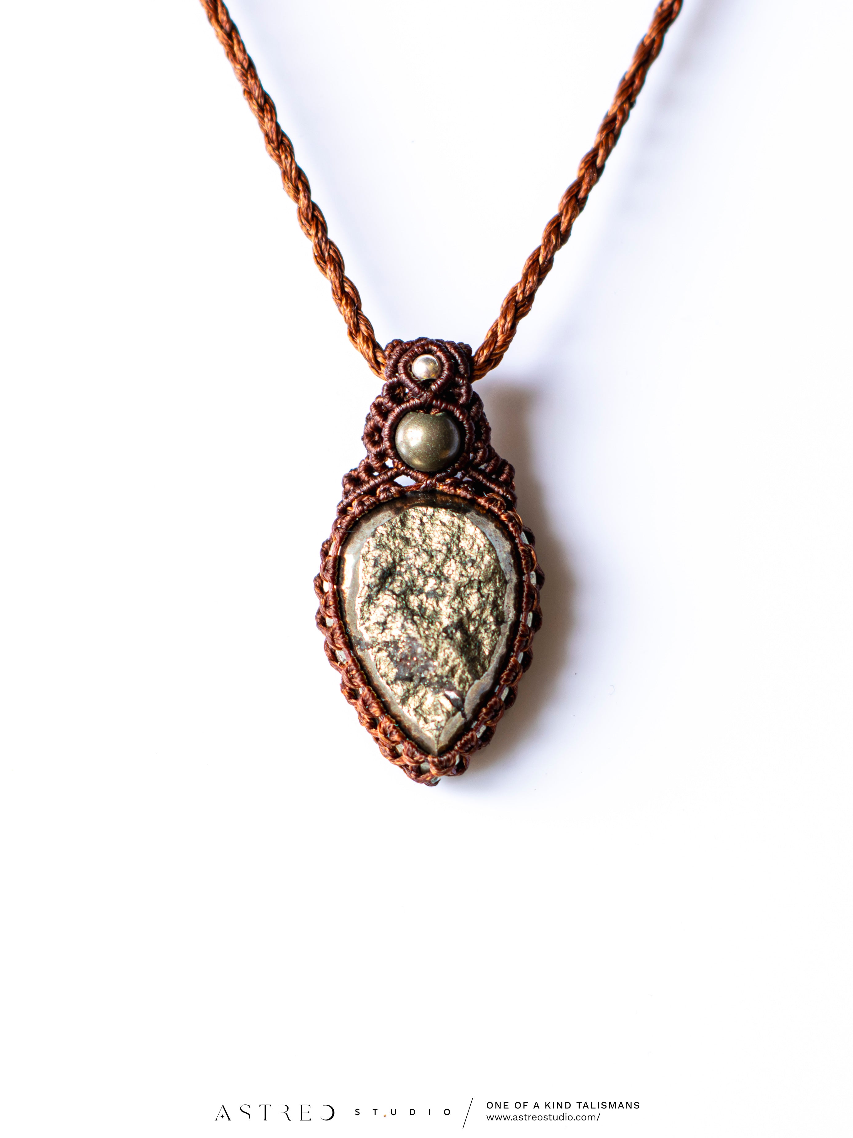Collar Macrame Pirita Drusa