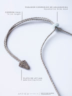 Macrame Labradorite Necklace XL 